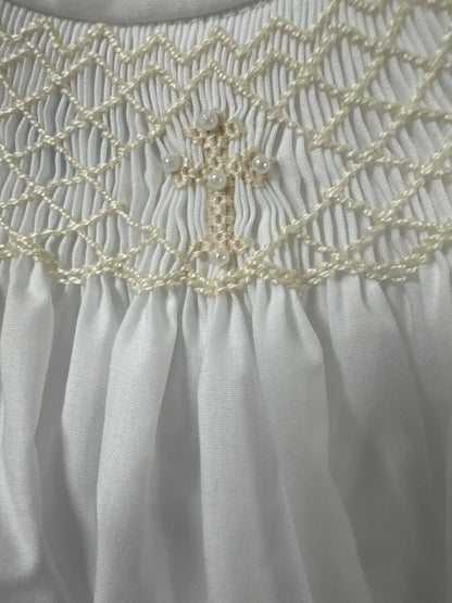Ivory Christening Girls Sac - One Size