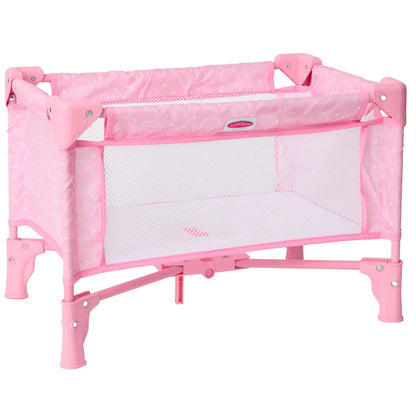 Pink Hearts Pack and Play