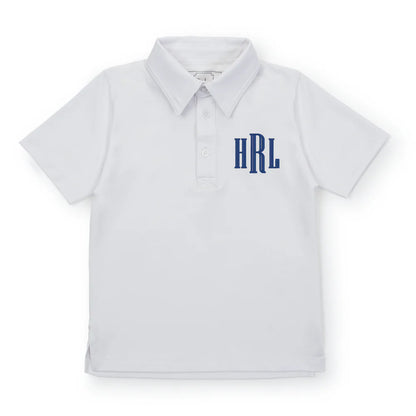 Will White Performance Polo