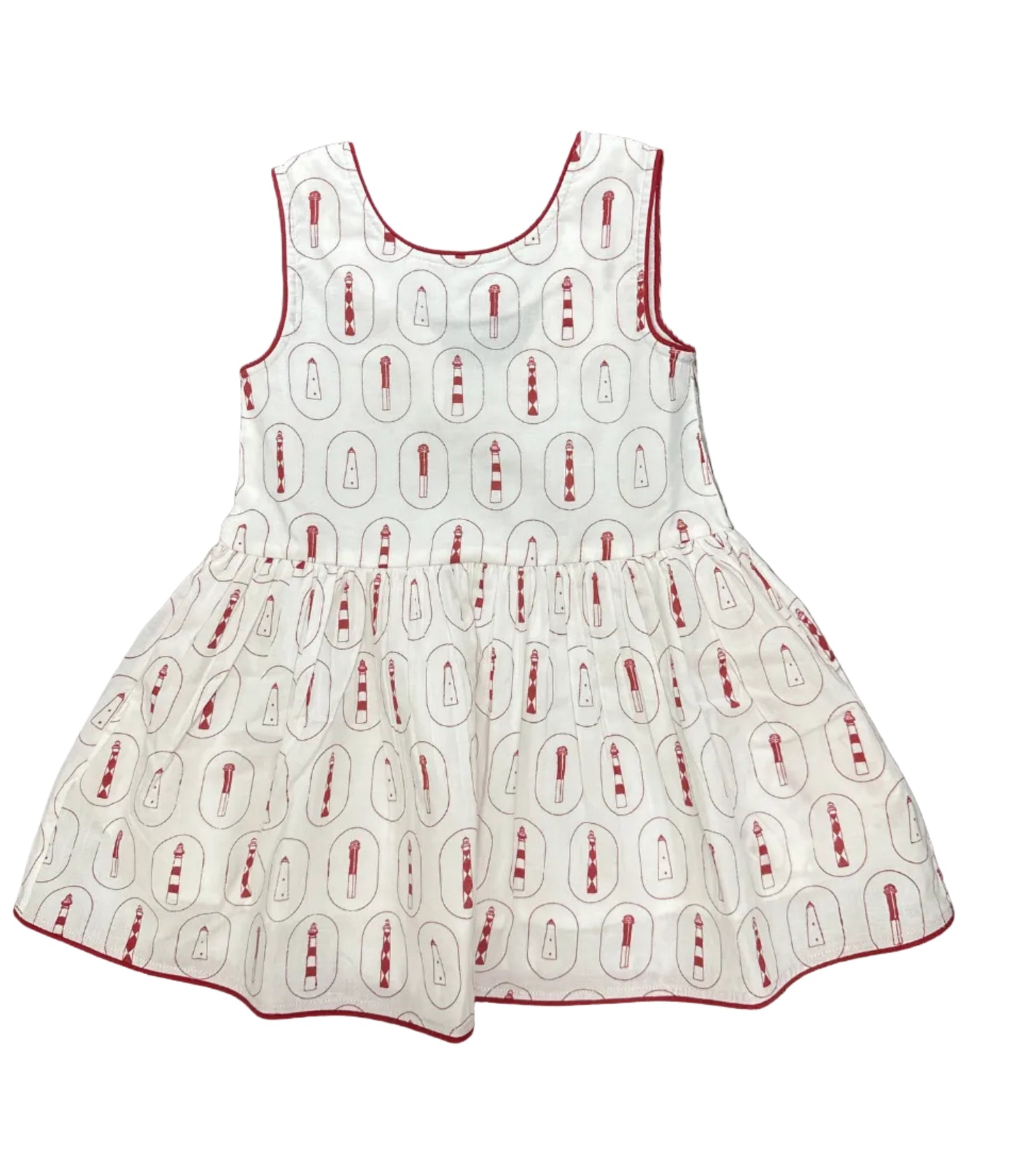 Scoop Back Lighthouse Dress