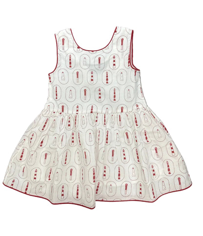 Scoop Back Lighthouse Dress