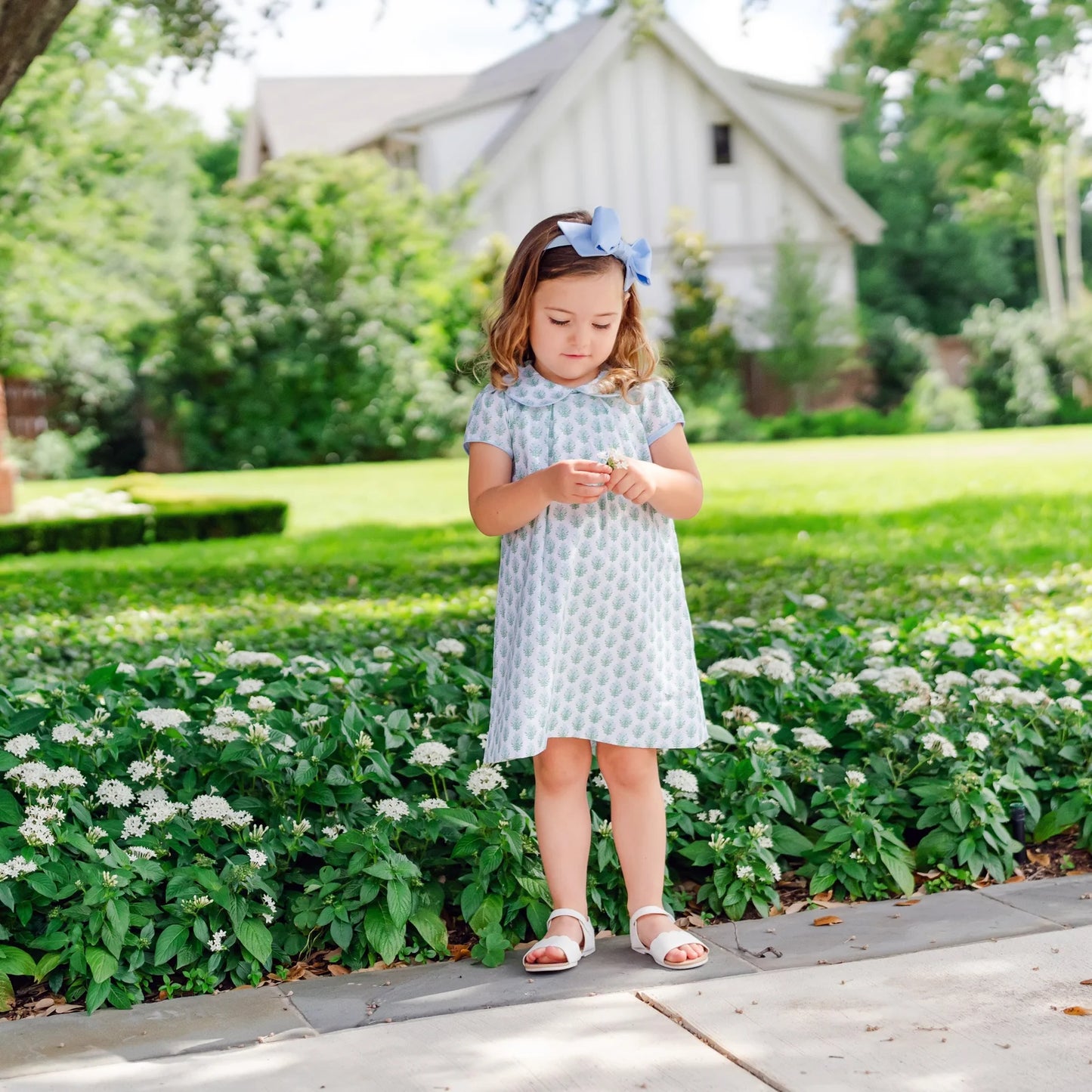 Kate Girls Woven Dress Primrose Proper