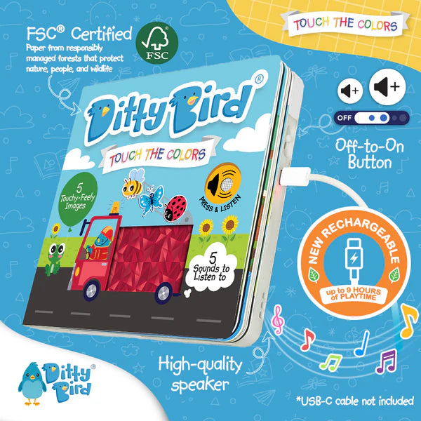 Ditty Bird Touch the Colors