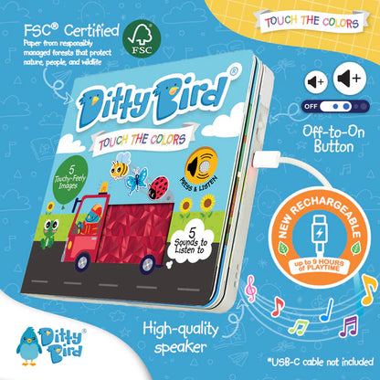 Ditty Bird Touch the Colors