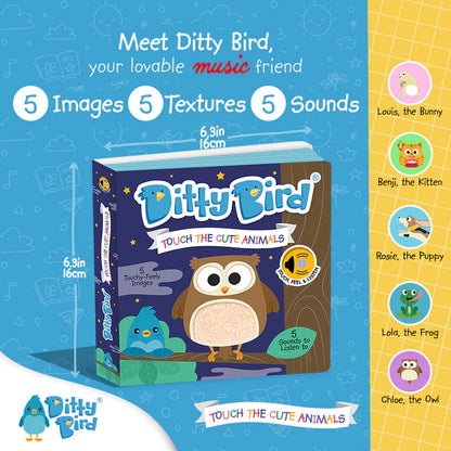 Ditty Bird Touch the Animals