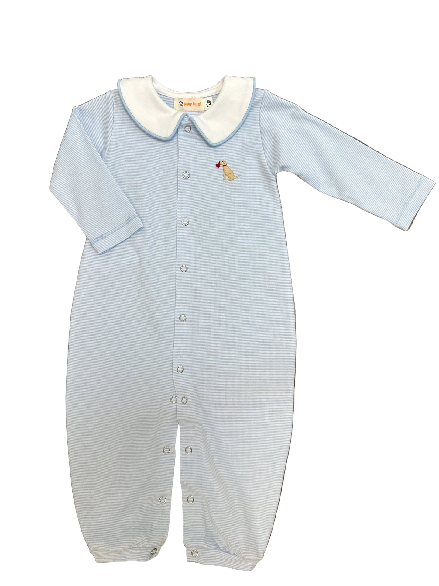 Lab Hearts Striped Paintsuit