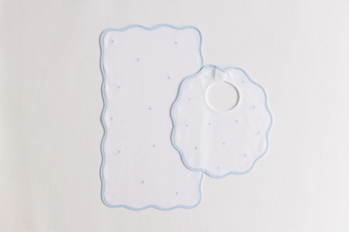 Bib And Burp Cloth Set