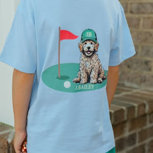 Logo Tee Augusta Dog On Bayberry