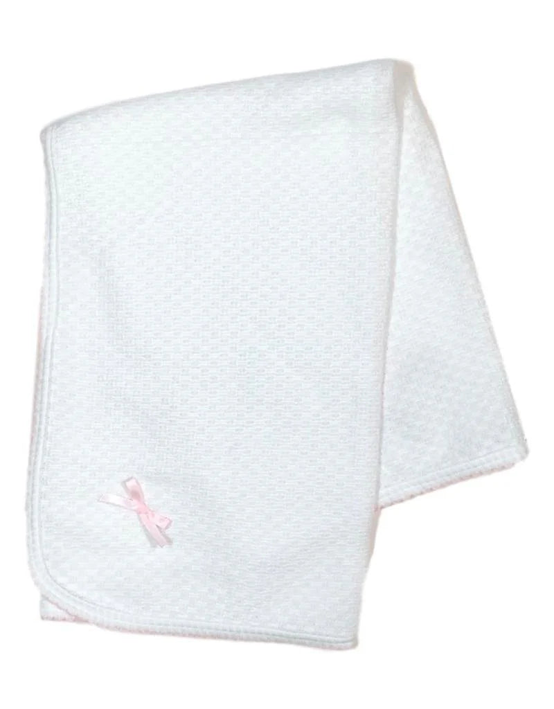Receiving Blanket With Bow