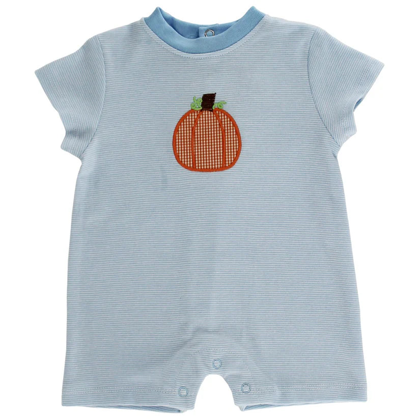 Lil Pumpkin Patch Knit Romper - Boys