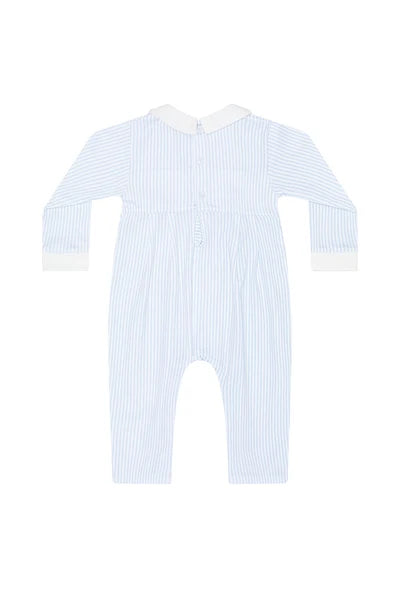 Blue Pumpkin Patch Embroidered Playsuit