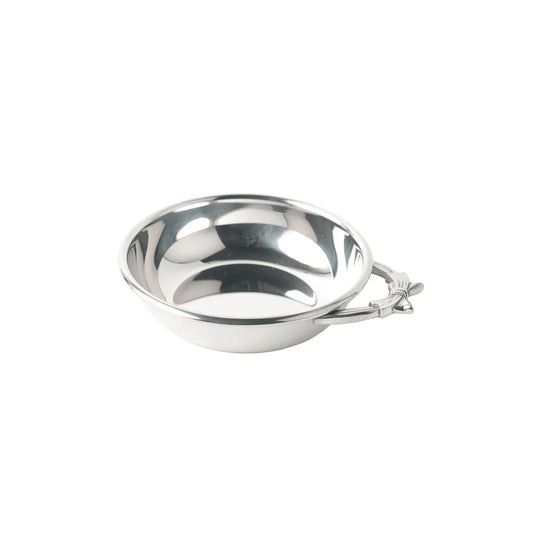 Pewter Bow Handle Porringer