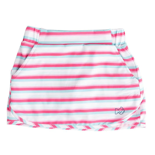Carolina Catch Skort Aruba Pink Stripe