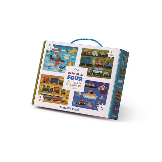 Four Puzzles - Vehicles