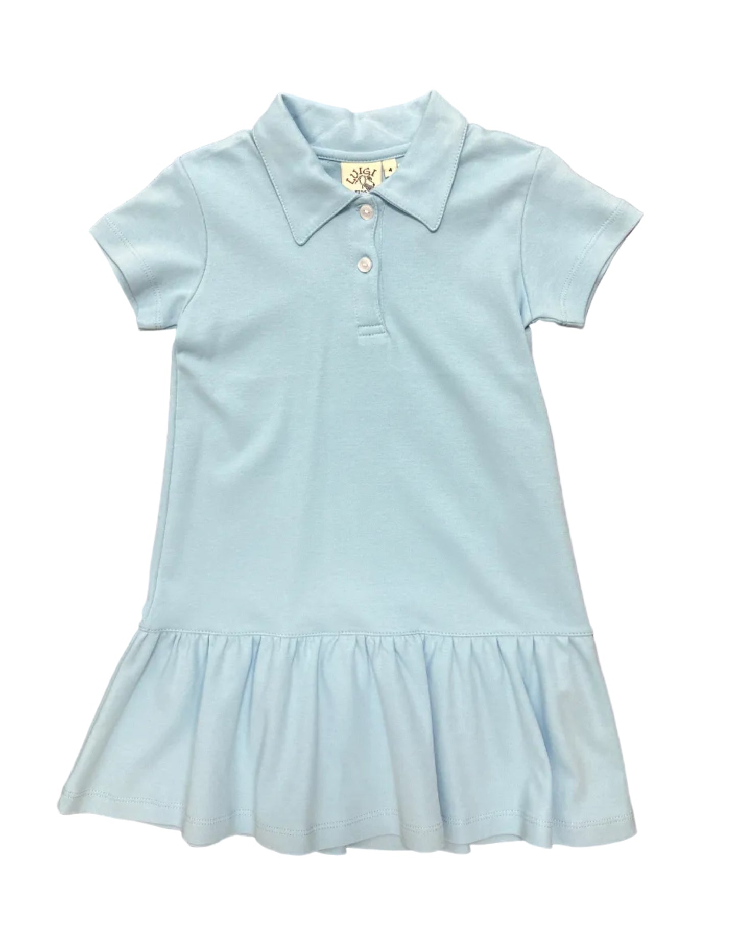 Polo Tennis Dress Aqua