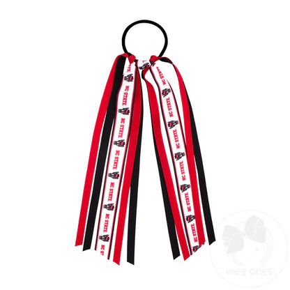 Collegiate Logo Print Streamer Pony