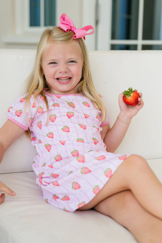 Play Dress Strawberry Stripe