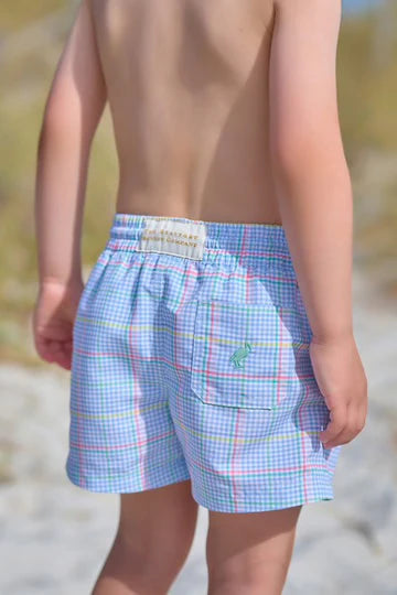 Tortola Swim Trunks Piccadilly Plaid