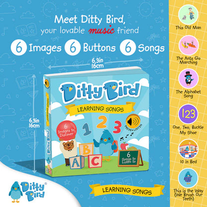 Ditty Bird Book Learning Songs