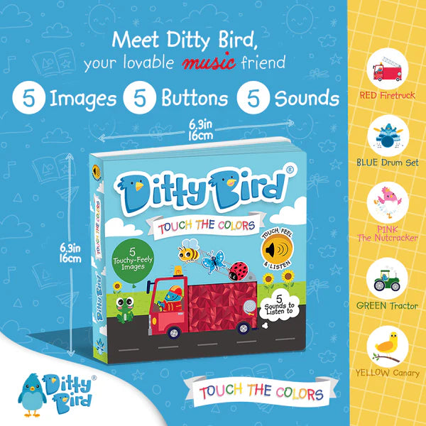 Ditty Bird Touch the Colors