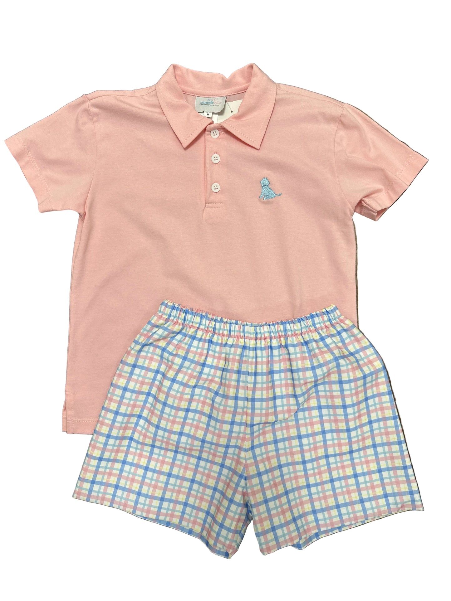 Pastel Plaid Set