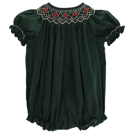 Forest Geometric Bishop Short Romper