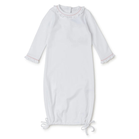 Georgia Daygown With Pink Piping