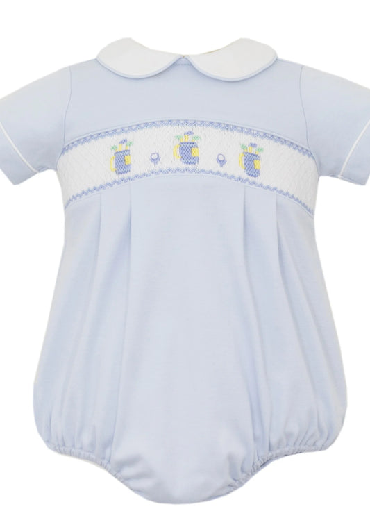 Golf Boys Light Blue Knit Bubble
