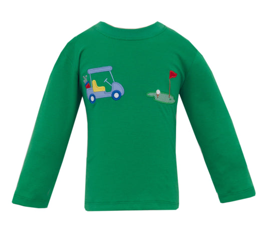 Golf Green Knit Tee