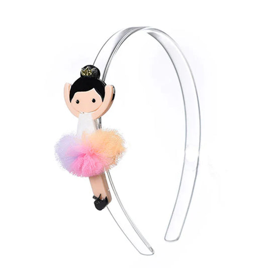 Dark Hair Ballerina Headband