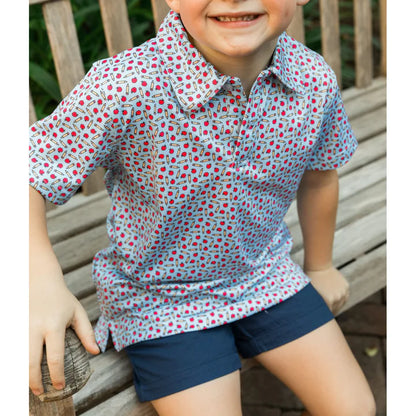 Pull On Short- Navy