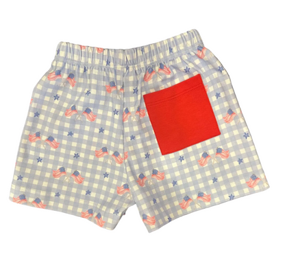 Conrad Knit Patriotic Shorts