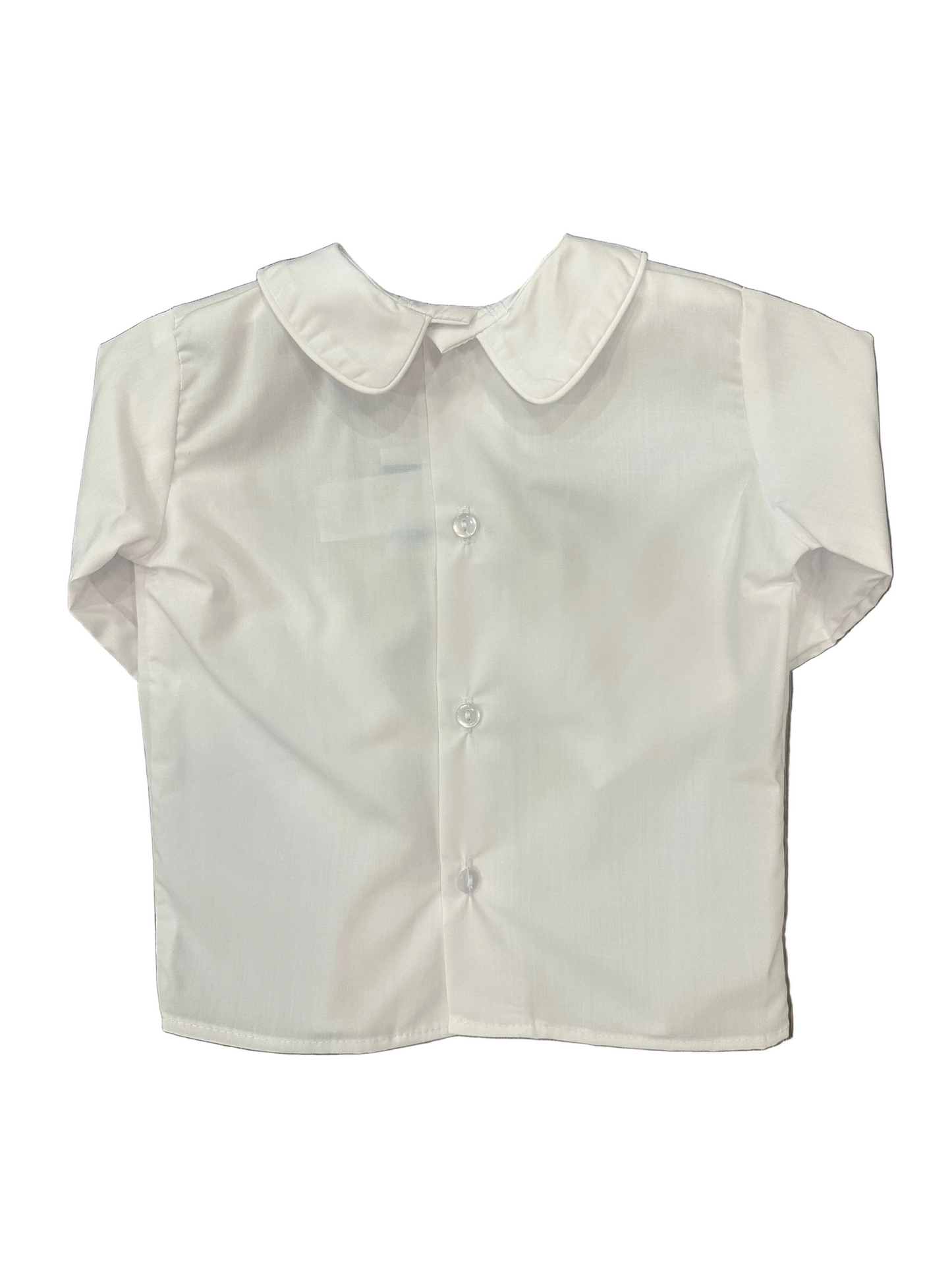 Boys White Shirt with Cording