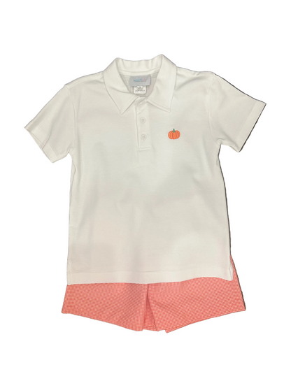 Conrad Pumpkin Polo and Shorts