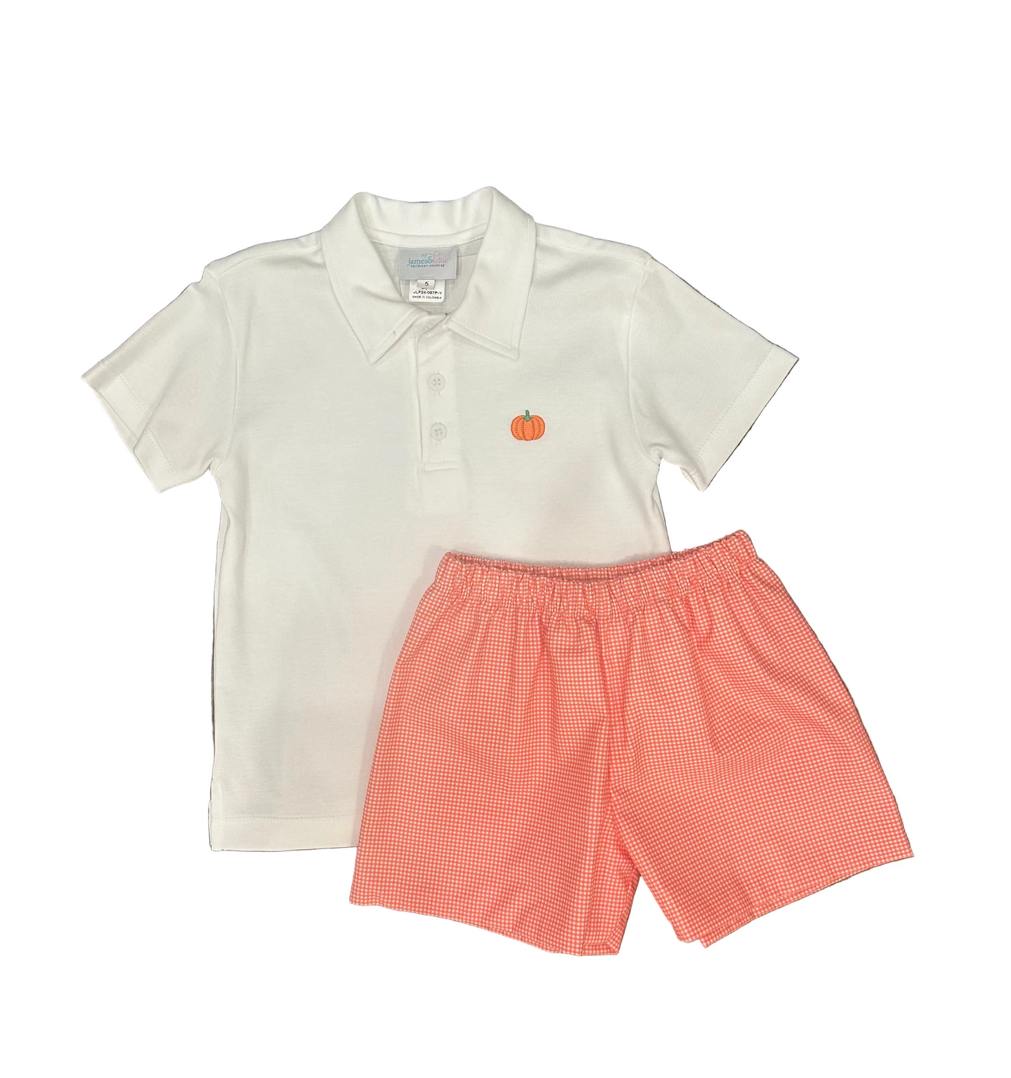 Conrad Pumpkin Polo and Shorts