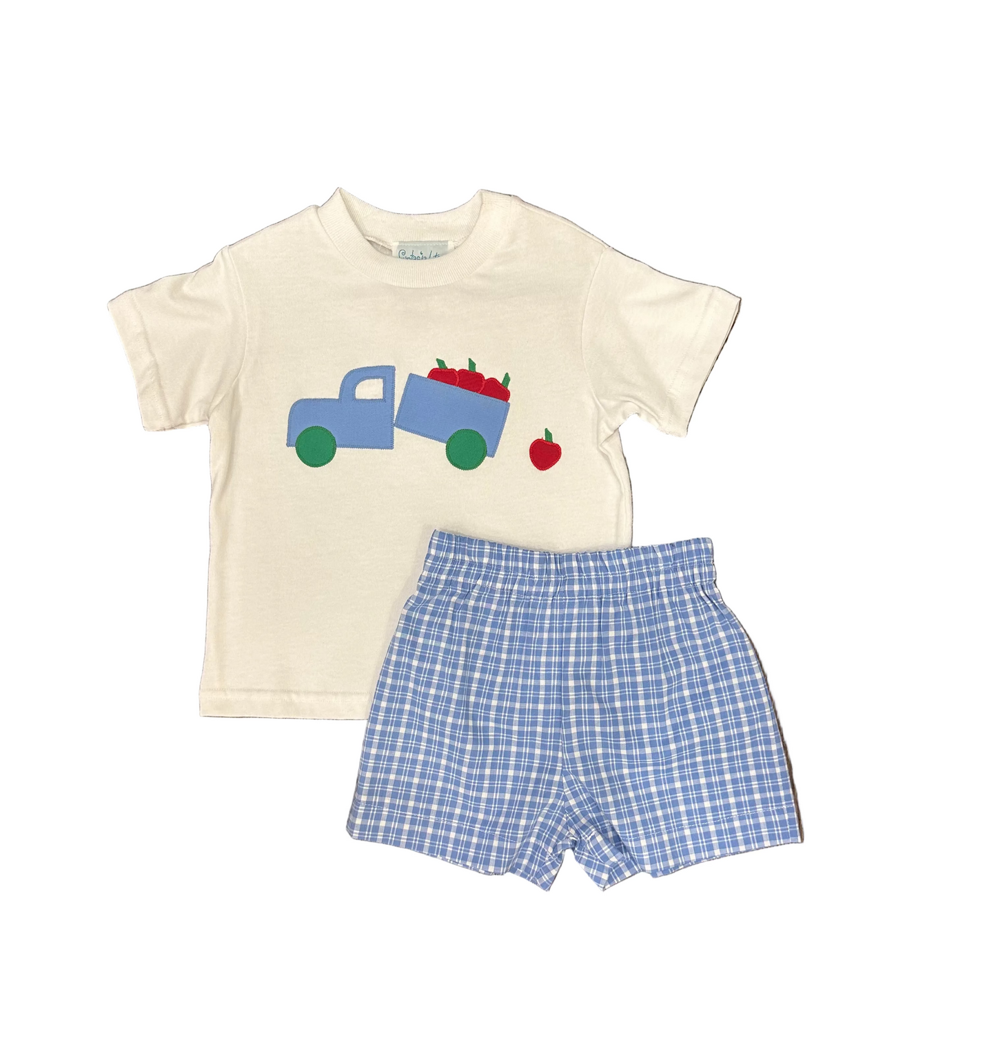 Tee Shirt with Apple Truck Set