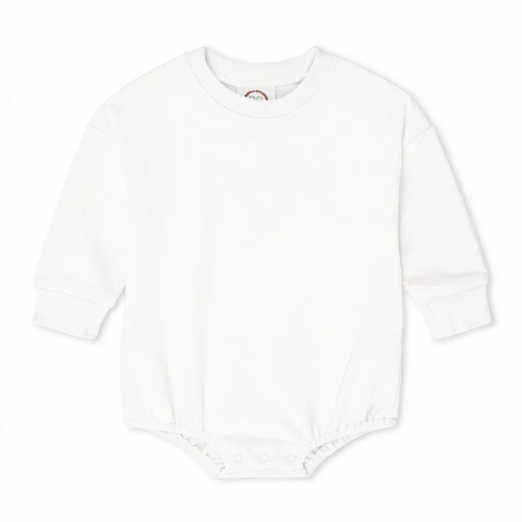 White Sweatshirt Bubble - Preorder