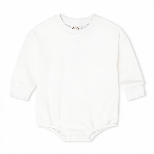 White Sweatshirt Bubble - Preorder