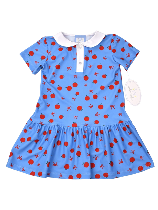 Apple Print Dress