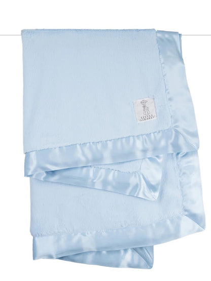 Luxe Big Baby Blanket Blue