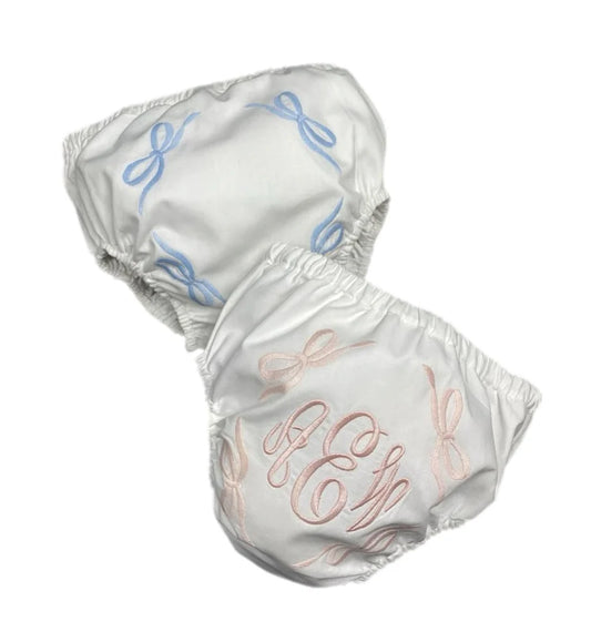 Blue Bow Bloomers