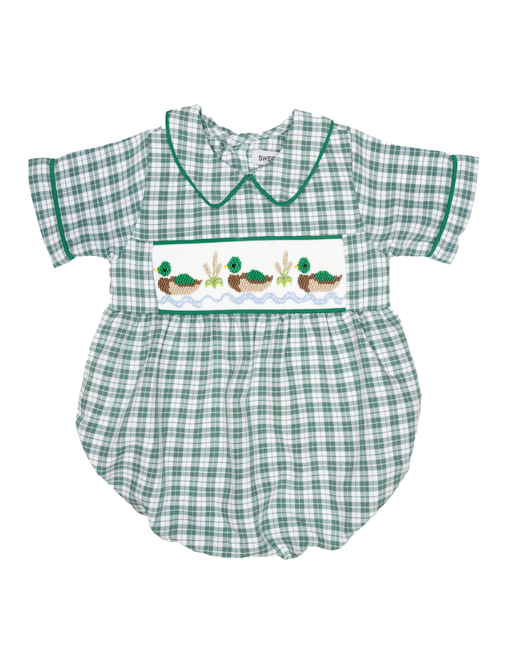 Mallard Smocked Boy Bubble