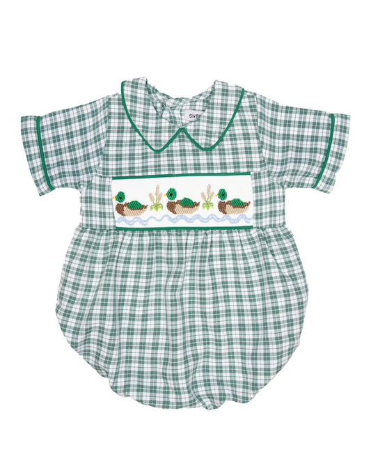 Mallard Smocked Boy Bubble
