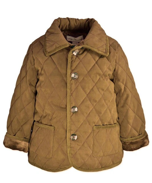 Widgeon Quilted Barn Jacket Brown