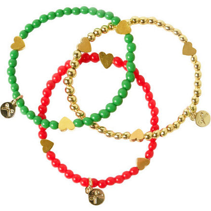 Heartset Christmas Bracelets