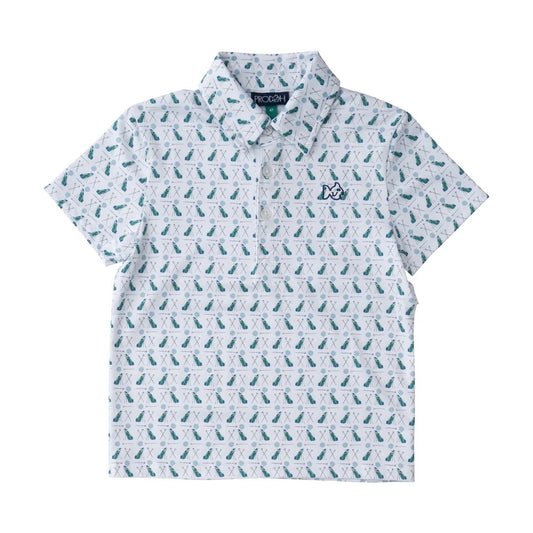 Pro Performance Golf Print Polo