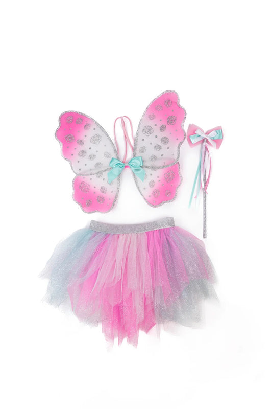 Think Mint Pink Skirt Wings & Wand