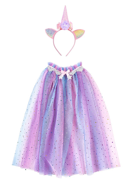 Rainbow Unicorn Cape & Headband