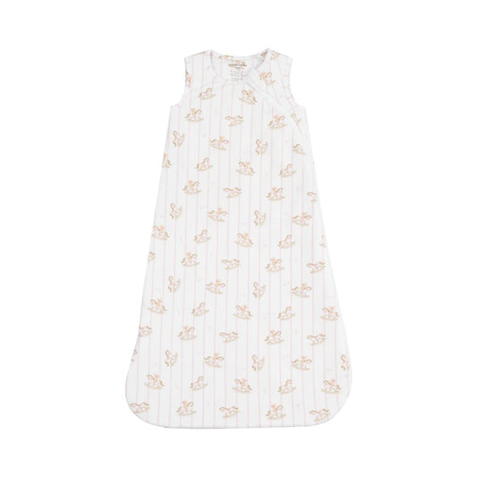 Pink Vintage Rocking Horse Sleep Sack