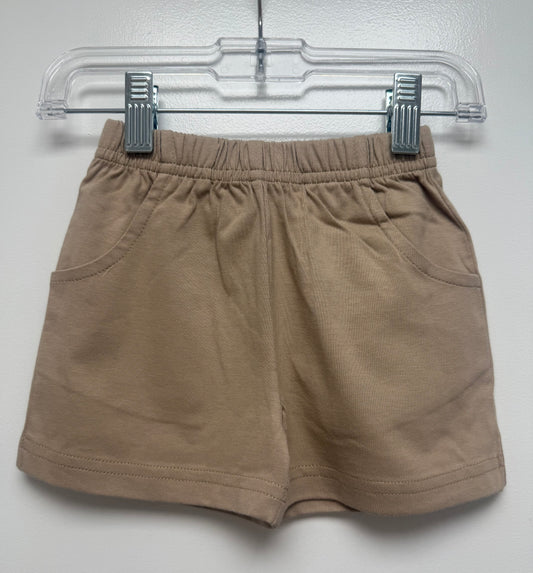 Jersey Shorts With Pockets Sand
